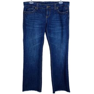 Harley Davidson Low Rise Bootcut 5 Pocket Medium Wash Jeans Size 14